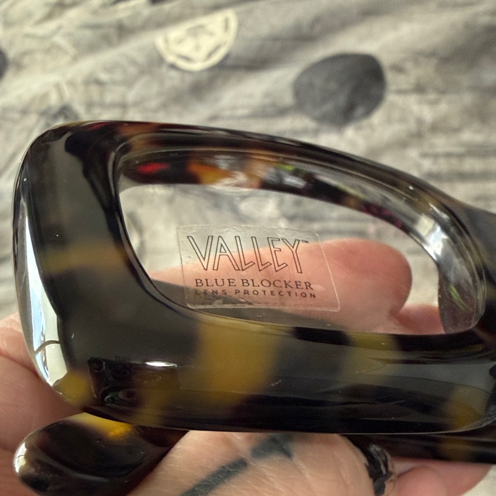 NWOT VALLEY EYEWEAR CEREBRUM TORTISHELL UNISEX GLASSES - Picture 9 of 9